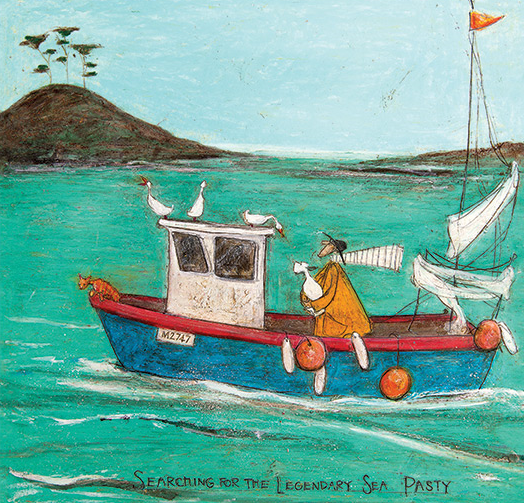 Searching for the legendary sea pasty Sam Toft
